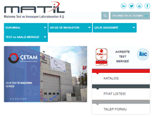 Tablet Screenshot of matil.org